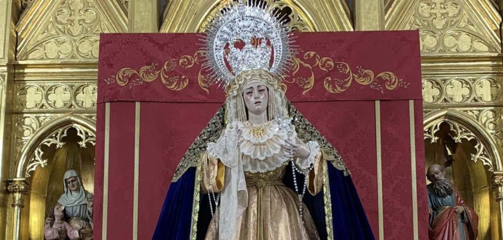 El Huerto celebró también sus cultos en honor a María Stma. de las Angustias