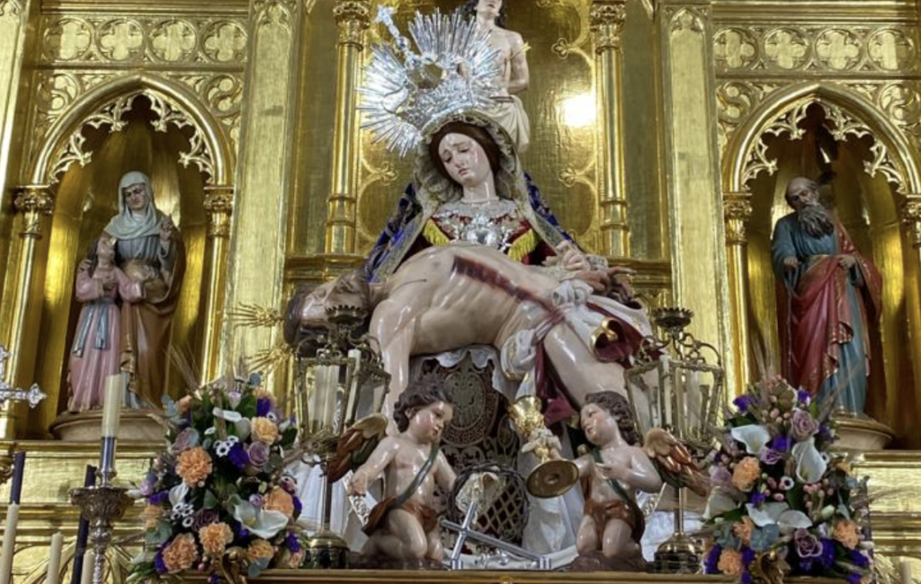 La Agrupación Parroquial de la Caridad en su VI Dolor celebra sus cultos cuaresmales