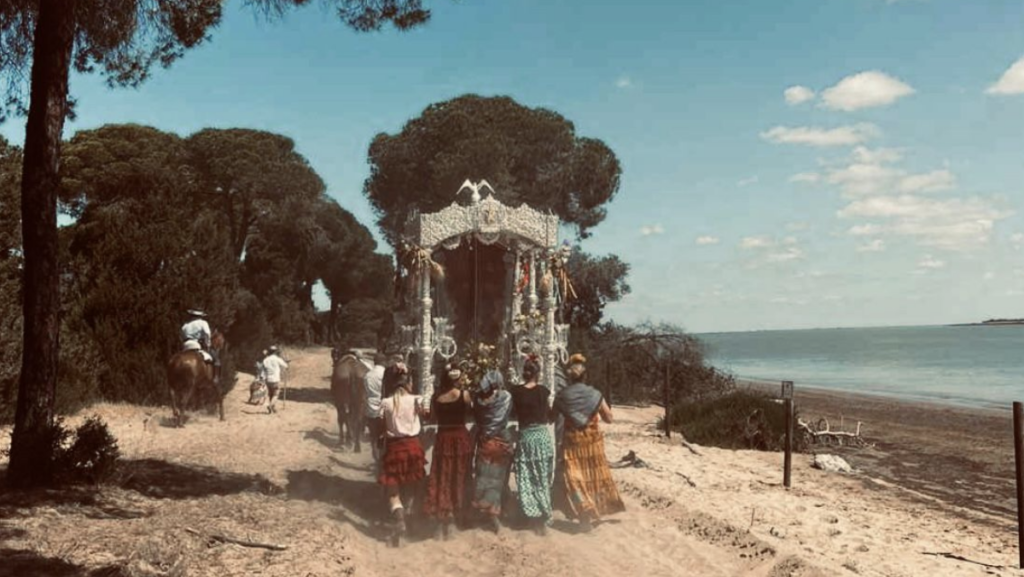 Así fué el Miércoles de camino de la Hermandad del Rocío de Chiclana