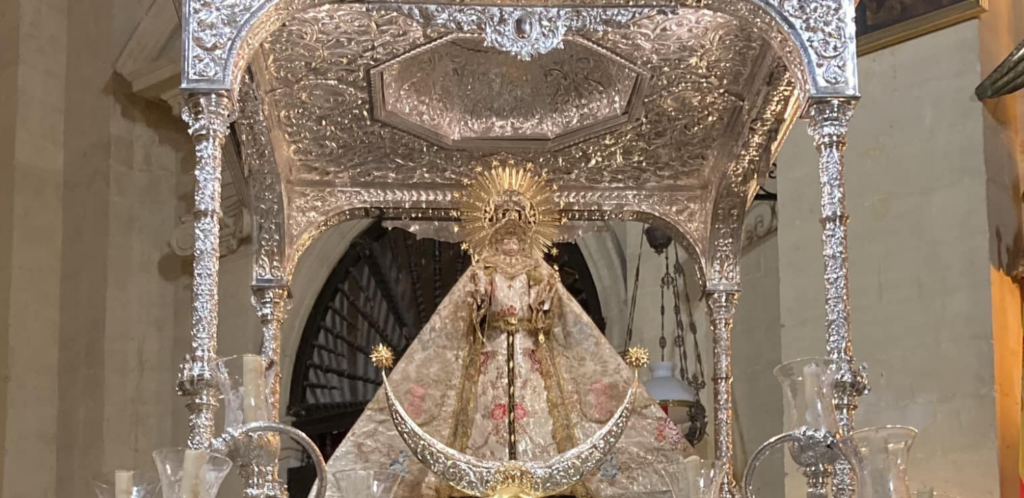 La patrona participará en el Corpus Christi