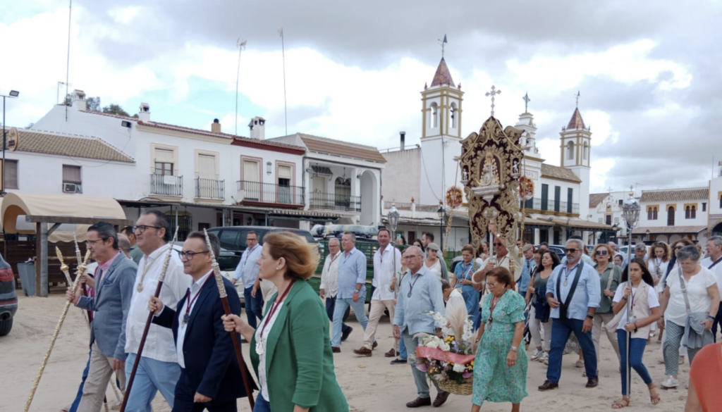 Chiclana, protagonista en el Rocío el pasado domingo