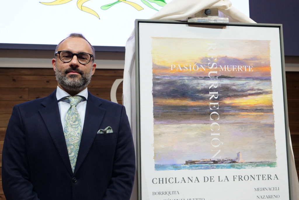 «Una cruz en el mar», Chiclana ya tiene su cartel de Semana Santa 2024